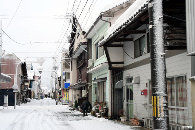 雪景色　福井 越前 大野市